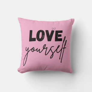 almofada decorativa motivacional ame a si mesm