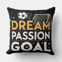 Almofada Decorativa Motivacional Meta de Paixão