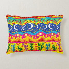 Almofada Decorativa Motivos Brilhantes do Deserto