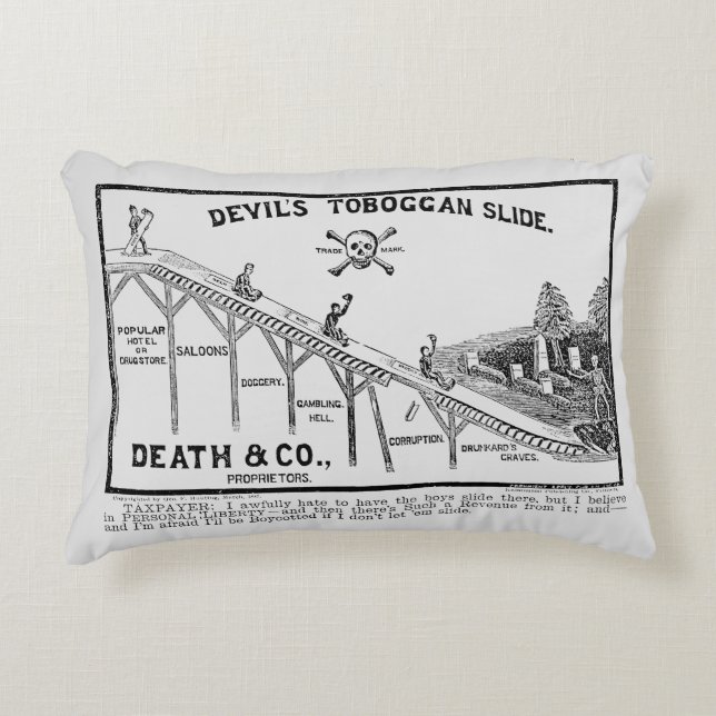 Almofada Decorativa Movimento da moderação, 1887 (Frente)