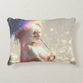 Almofada Decorativa Mysterious Fantasy Girl - Ocean Art Aesthetic
