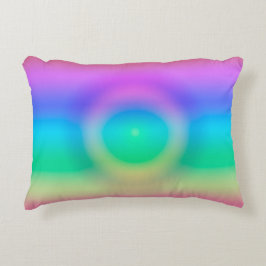 Almofada Decorativa Mystic Rainbow Eye Ombre
