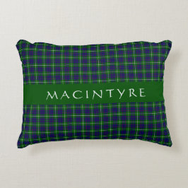 Almofada Decorativa Na moda Scottish Clan MacIntyre Tartan Custom