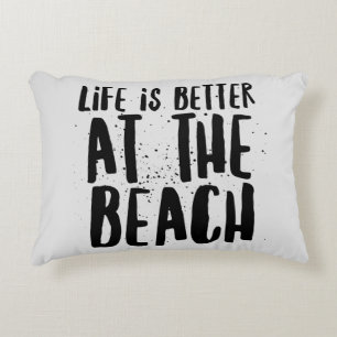 Almofada Decorativa Na Praia