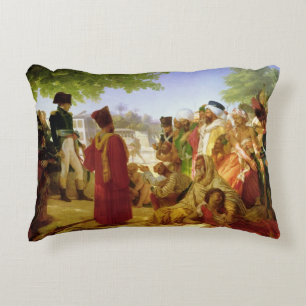 Almofada Decorativa Napoleon Bonaparte que Pardoning os rebeldes