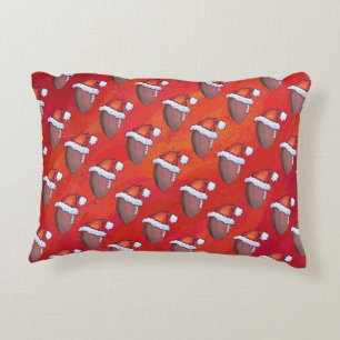 Almofada Decorativa Natal de futebol