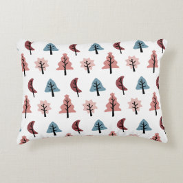 Almofada Decorativa Natal do Cookie de Padrão de Árvore de Férias