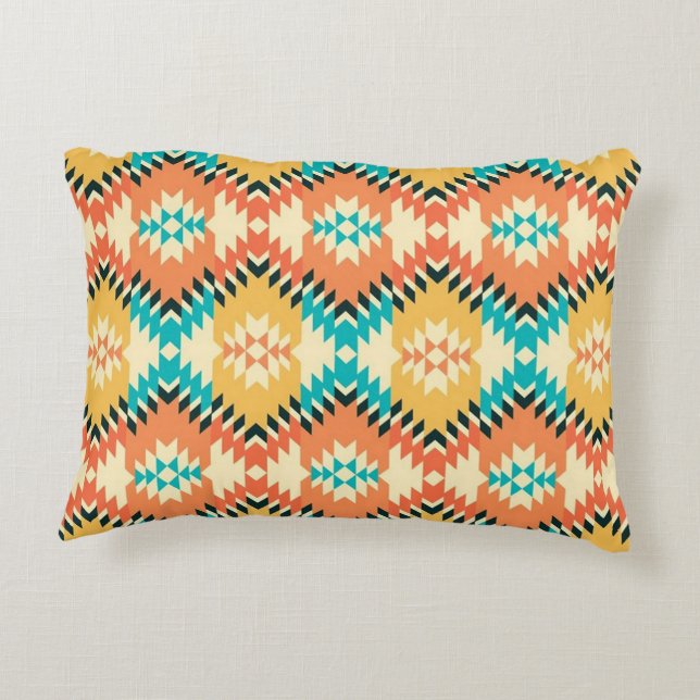 Almofada Decorativa Native Print Accent Pillow (Verso)