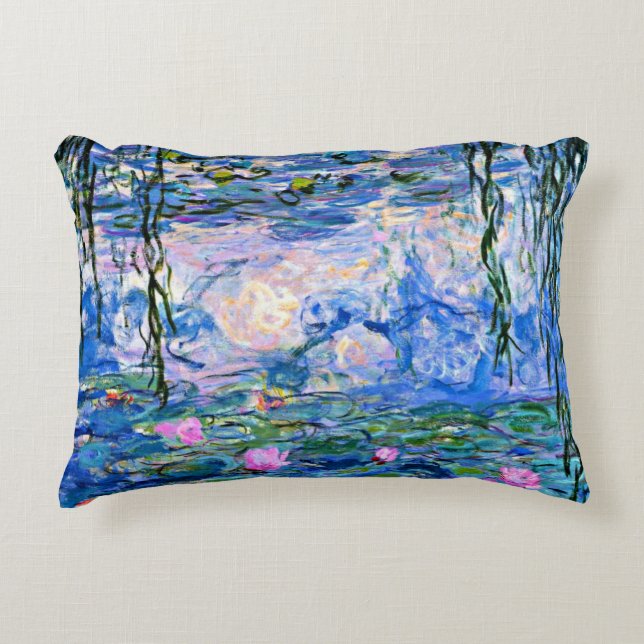 Almofada Decorativa Nenúfares de Monet (Frente)