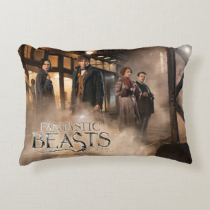 Almofada Decorativa NEWT SCAMANDER™ & Co. Na Estação de Comboio