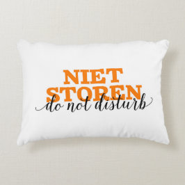 Almofada Decorativa Niet Storen / Do Not Dutch Vocabulary Words