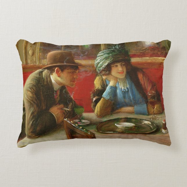 Almofada Decorativa No café (Frente)