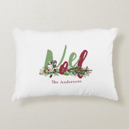 Almofada Decorativa Noel Vermelho e Verde Personalizado