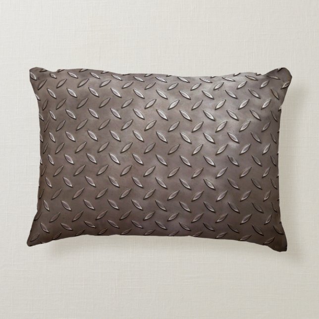 Almofada Decorativa Nome personalizado de decor industrial inspirado e (Verso)