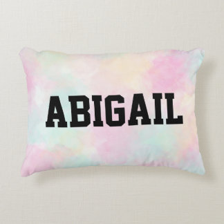 Almofada Decorativa Nome Personalizado Fonte Universitária Girly Patel