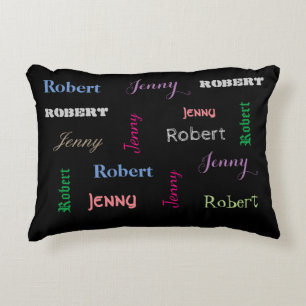 Almofada Decorativa Nomes personalizados casal