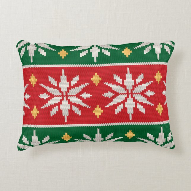 Almofada Decorativa Nordic Noel Knit (Frente)