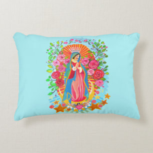 Almofada Decorativa Nossa Senhora de Guadalupe Travesseiro decorativo