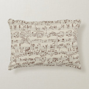 Almofada Decorativa Notas da música