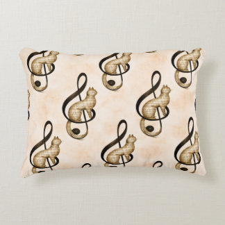 Almofada Decorativa Noturno Um estudo em música e silêncio