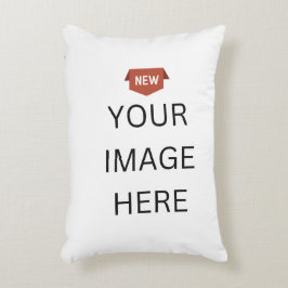 Almofada Decorativa NOVO! Travesseiro de destaque 12" x 16" - Algodão 