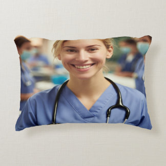 Almofada Decorativa Nurse Photo Customize Personalize