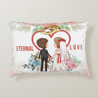 Almofada Decorativa O Amor Eterno Salva a Data Casamento Personalizado
