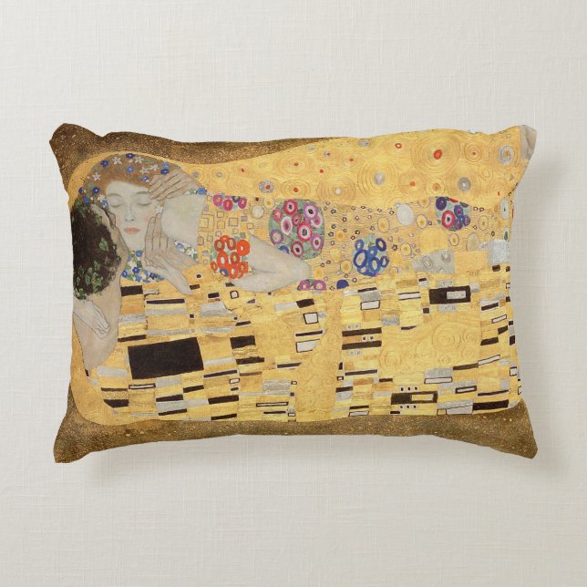 Almofada Decorativa O beijo, 1907-08 2 (Frente)