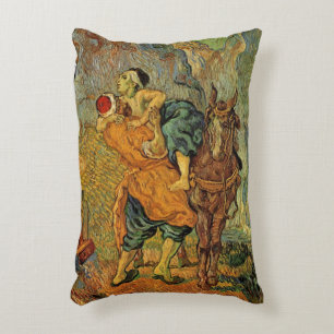 Almofada Decorativa O Bom Samaritano por Vincent van Gogh