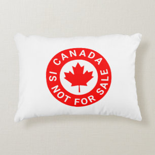Almofada Decorativa O Canadá não está à venda de folha vermelha de map