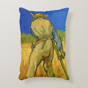 Almofada Decorativa O Ceifeiro (após Millet) por Vincent van Gogh