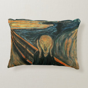 Almofada Decorativa O Gritar Edvard Munch Modern Expressionist Art