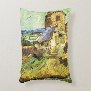 Almofada Decorativa O Moinho Antigo por Vincent van Gogh