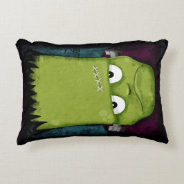 Almofada Decorativa O monstro o Dia das Bruxas de Frankenstein