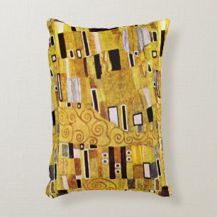 Almofada Decorativa O Padrão do Beijo de Gustav Klimt, Art Nouveau