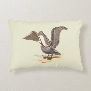 Almofada Decorativa O Pelicano marrom (Pelecanus occidentalis) NY Bird