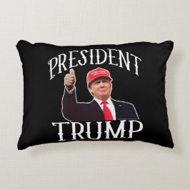 Almofada Decorativa O Presidente Donald Trump Red Hat Assume