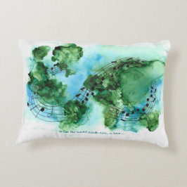 Almofada Decorativa O que o mundo precisa agora é de amor...