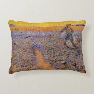 Almofada Decorativa O Semeador por Vincent van Gogh