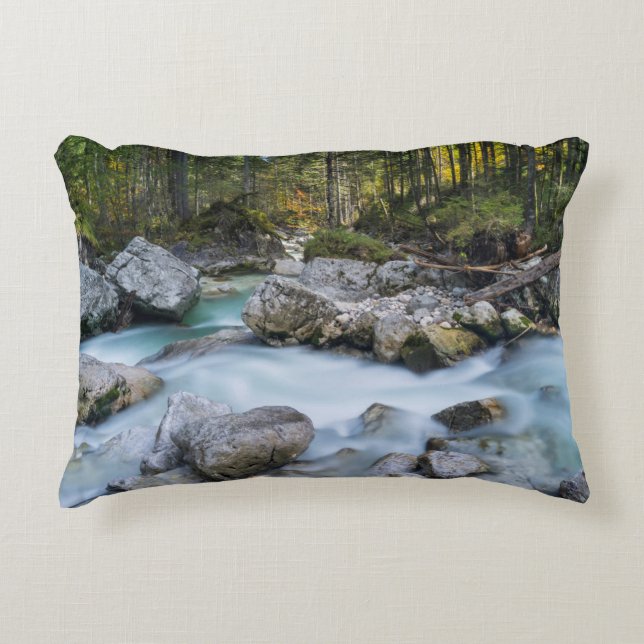 Almofada Decorativa O torrente Ramsauer Ache (Frente)