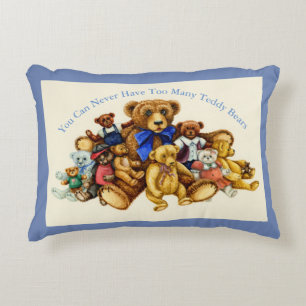 ALMOFADA DECORATIVA O TRAVESSEIRO DO ACENTO DOS ABRAÇOS DE URSO DO