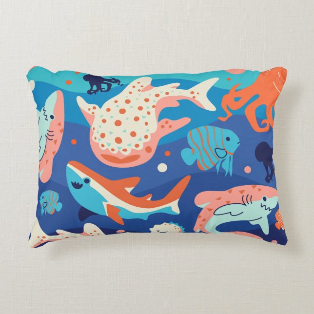 Almofada Decorativa Ocean Wonders (Frente)