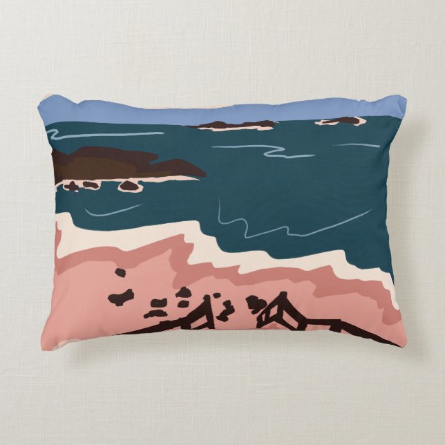 Almofada Decorativa Oceano Blues (Frente)