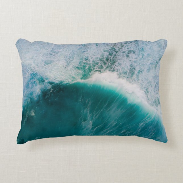 Almofada Decorativa Oceano calmo (Frente)