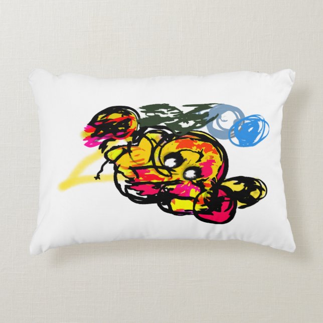 Almofada Decorativa Octopus fun (Frente)