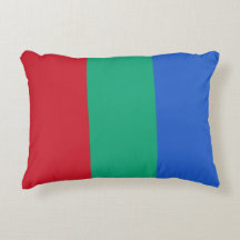 Oficial Vermelho Verde Azul Marte Sinalizador Tric