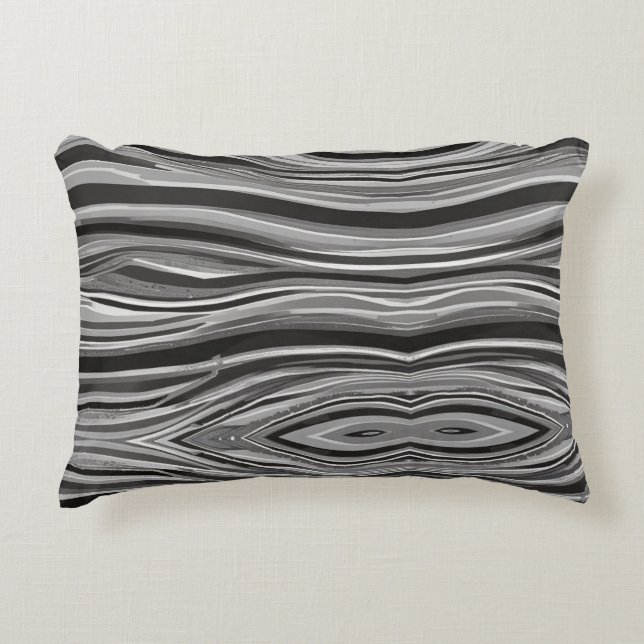 Almofada Decorativa Ondas Monocromáticas (Frente)