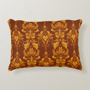 Almofada Decorativa Ornamentado Damask: Wallpaper Elegante Vintage