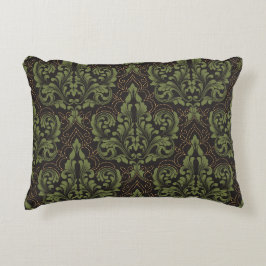 Almofada Decorativa Ornamento damasco clássico de luxo fora de moda