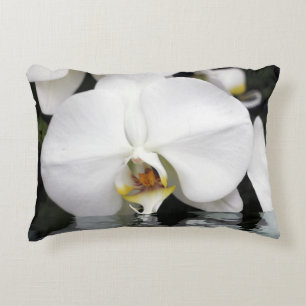 Almofada Decorativa Orquídea emergente do Travesseiro de Ênfase da Águ